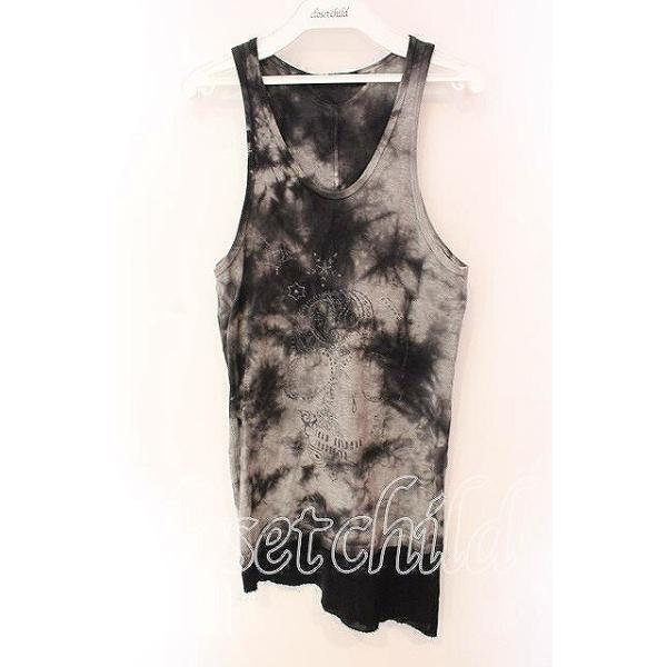 CIVARIZE / 箔スカルブリーチフェイクレイヤードタンクトップ 44