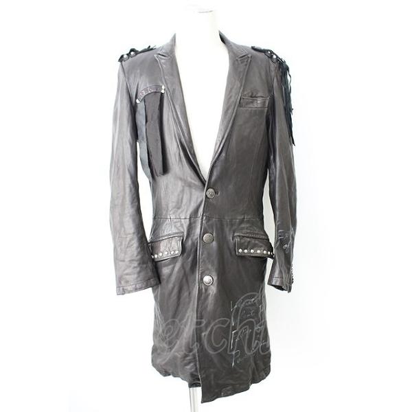 SWITCHBLADE ジャケット.SPECIAL REMAKE LEATHER LONG /ブラック/S T-23-01-06-010-AB-ja-KN-ZT-ML009