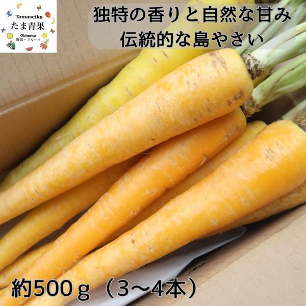 沖縄在来種の島人参は方言でチデークニとも呼ばれている伝統野菜です。島人参はカロテンが豊富で沖縄では薬膳料理としても利用されています。■商品の魅力■・伝統的な島やさい(命の薬/ぬちぐすい)・香りが強くまろやかな甘み・βカロテンビタミンCなど栄...