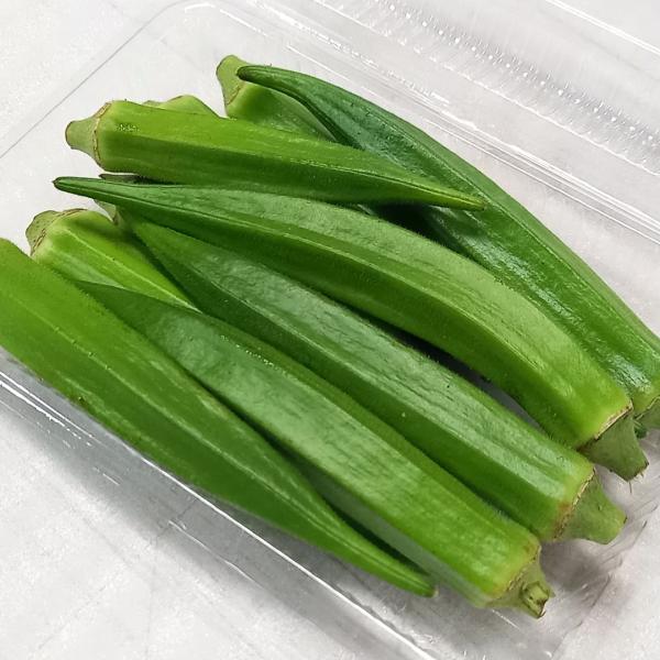 沖縄の大自然で育ったお野菜を是非、味わってみてください！沖縄県産 島やさいサラダオクラ 500ｇ　生でも食べられるほど柔らかいオクラです。