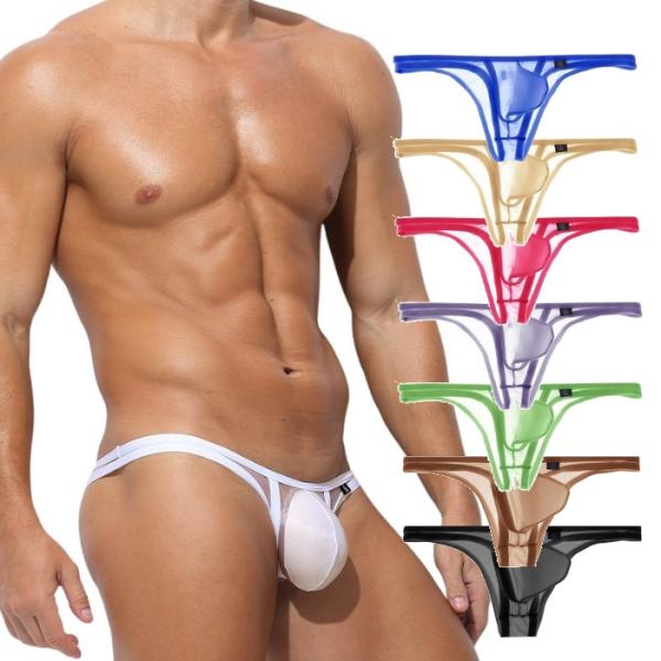 【3,980円以上お買い上げで送料無料】スタイリッシュかつセクシーな印象を放つ、ハーフバック仕様のメンズブリーフ。フロントポーチの下部に補強ラインを施し、男性のシルエットを自然に持ち上げる立体構造を採用。薄手ながらもしっかりとしたホールド感...