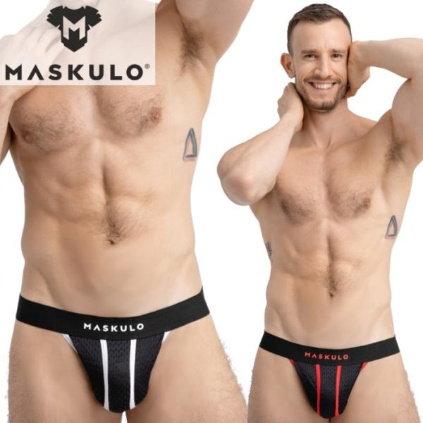 メンズ ジョック ジョックストラップ Maskulo マスクロ メッシュジョックストラップ SKULLA