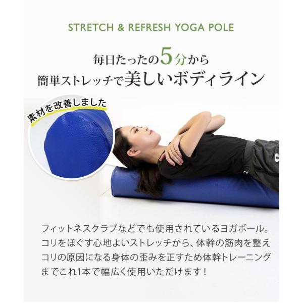 ヨガポール ストレッチ用ポール マニュアル付き ロング スリム リセットポール ポールエクササイズ 楽々ポール 体幹 ストレッチ ダイエット 引き締め 下半身 Buyee Buyee Japanese Proxy Service Buy From Japan Bot Online