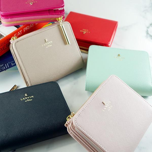 LANVIN en Bleu ランバンオンブルー 財布 二つ折り財布