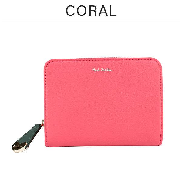 驚きの価格 ポールスミス 財布 レディース 二つ折り財布 ハートプル2 ブラック Pwu914 初回限定お試し価格