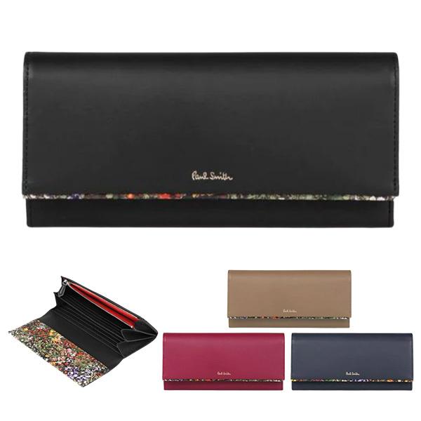 ポールスミス レディース ポールスミス 財布 レディース かぶせ長財布 ガーデンフローラルトリム Bpw104 Lv3pbm0104 Paul Smith 正規品 新品 Psl30 メンズスタイル 通販 Yahoo ショッピング