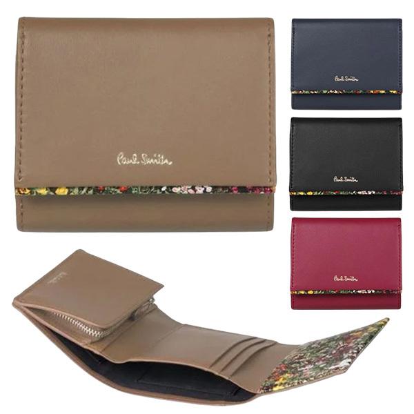 ポールスミス 財布 レディース かぶせ 3つ折り財布 ガーデンフローラルトリム Bpw102 Paul Smith 正規品 新品 Psl32 メンズスタイル 通販 Yahoo ショッピング