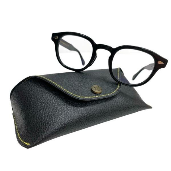 美品/MOSCOT モスコット/LEMTOSH/46□24-145/度入り/ケース付き