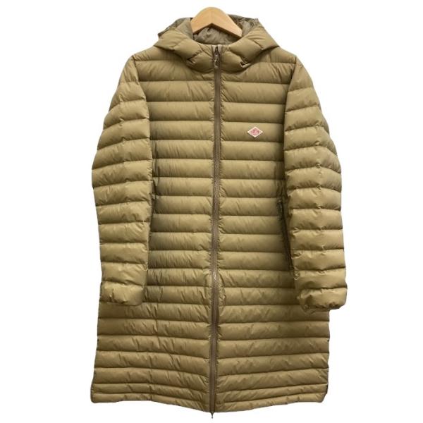 DANTON フード付きブラウンダウンジャケット　38サイズ danton/ダントン/ミドルダウンジャケット/JD-8070/ブラウン/サイズ38