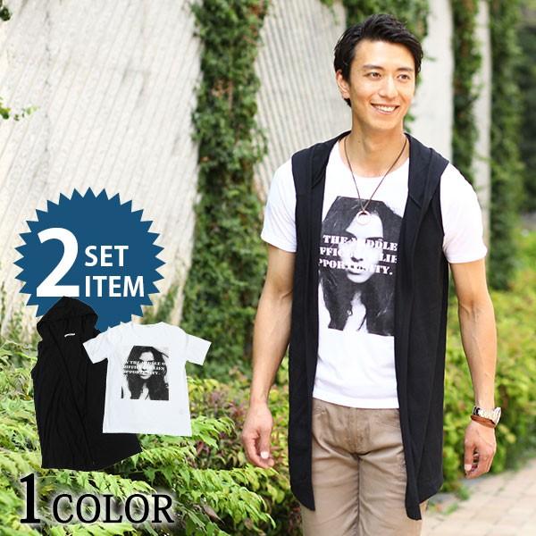 ジレ カットソー メンズ プリントｔシャツ おしゃれ 30代 40代 50代 メンズスタイル Menz Style 01 Y9701 376 Menz Style 通販 Yahoo ショッピング