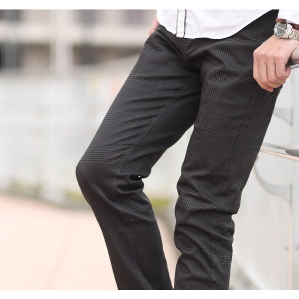 パンツ ボトムス カジュアル メンズ テーパード チェック グレンチェック ストレッチ 美脚パンツ 30代 40代 50代 Buyee Buyee Japanese Proxy Service Buy From Japan Bot Online
