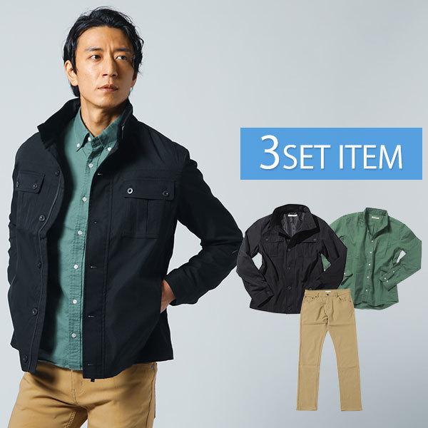 ジャケット メンズ アウター ミリタリー シャツ トップス 長袖 ストレッチ パンツ スキニー 春 秋 服 30代 40代 50代 メンズスタイル Menz Style 100 Smartset 034 Menz Style 通販 Yahoo ショッピング