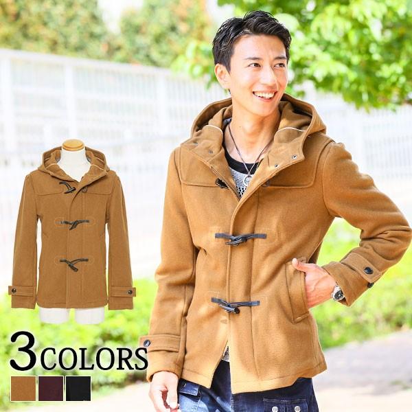 ハーフコート メンズ 50代 ダッフルコート 40代 冬 秋 服 コート