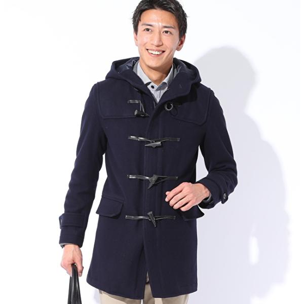 FINAL  メンズジャケット ダッフル ハーフサイズS冬 menz-style_147-sol-0019