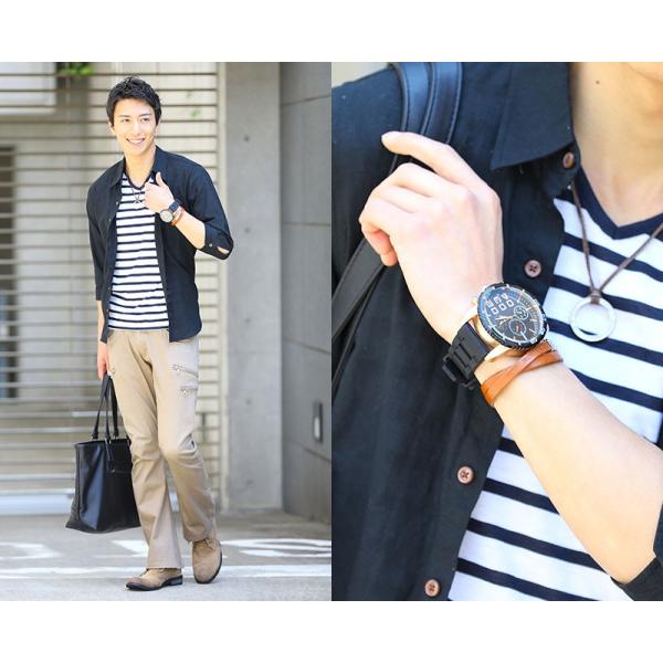 時計 メンズ カジュアル 腕時計 フェイククロノグラフウォッチ おしゃれ 代 30代 40代 50代 メンズスタイル Menz Style 159 Wt Srf4 Menz Style 通販 Yahoo ショッピング