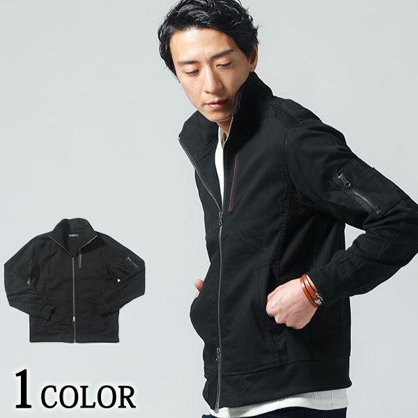 ミリタリージャケット メンズ アウター ジャケット スタンドカラー ショート丈 ジップ 長袖 秋冬 服 30代 40代 50代 163 Menz Style 通販 Yahoo ショッピング