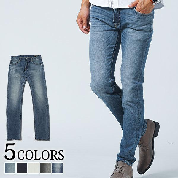 デニム パンツ ブルー スリムフィット テーパード ストレッチ おしゃれ 30代 40代 50代 メンズスタイル Menz Style 171 c Menz Style 通販 Yahoo ショッピング