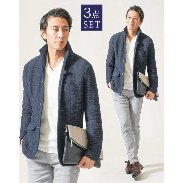 Wanted Youthプリントセット（シャツ・パンツ・ジャケット）