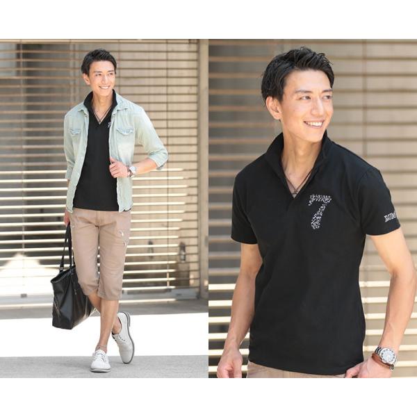 値下げしました STONE  メンズポロシャツ STONE ISLAND ストーンアイランド メンズ ポロシャツ サイズ：L