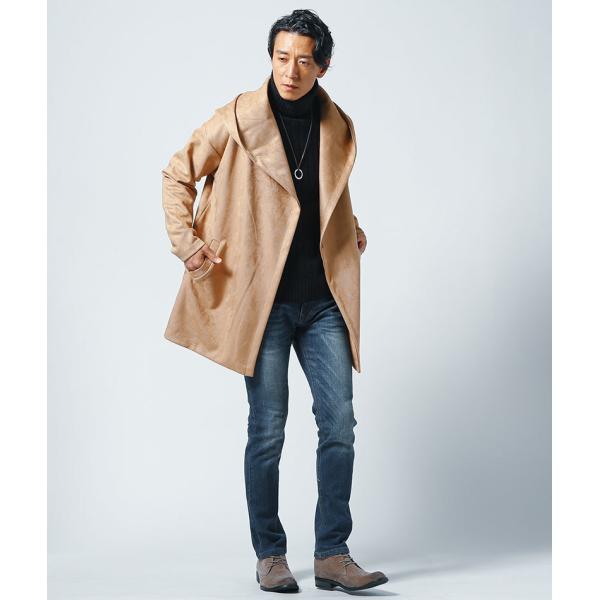 ファッション 紫 コート メンズ ロングコート アウター フーディガン パーカー カーディガン フェイクスエード ストレッチ 代 30代 40代 50代 メンズスタイル Menz Style Ffstajjjlq Www Tritop Com Br