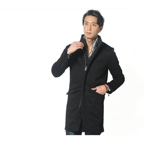 お歳暮 コート メンズ アウター ロングコート スタンドカラースプリングコート スリム ヘリンボーン 春 秋 服 30代 40代 50代 お歳暮 Gogo123 Com Tw