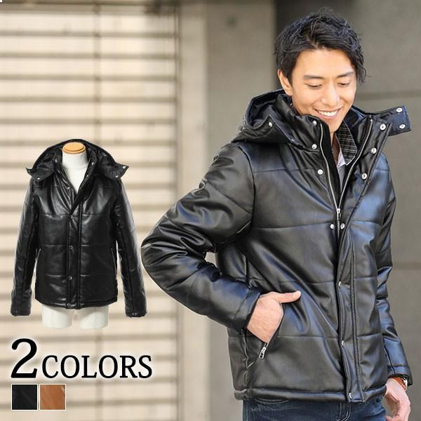 中綿ジャケット メンズ ジャケット アウター ダウン フード脱着