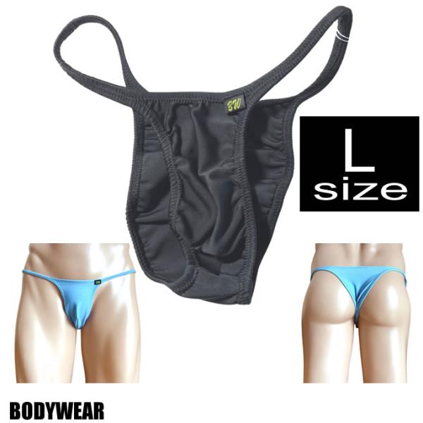 BODYWEAR メンズビキニ スパンデックス2WAY シャープ　リオバック Lサイズ 2056267l