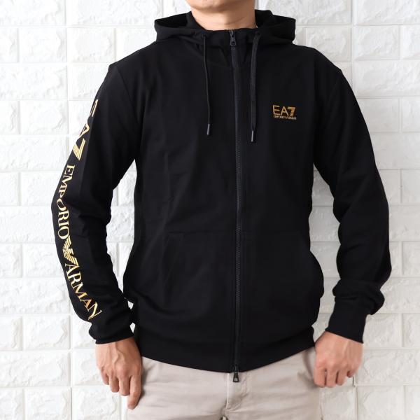 【並行輸入品】パーカー/フーディ メンズ エンポリオ アルマーニ EMPORIO ARMANI EA7 エアセッテ ZIP 袖ロゴ 7M000568 AF13512 【2026春夏新作】