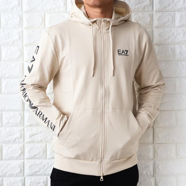 【並行輸入品】パーカー/フーディ メンズ エンポリオ アルマーニ EMPORIO ARMANI EA7 エアセッテ ZIP 袖ロゴ 7M000568 AF13512 【2026春夏新作】