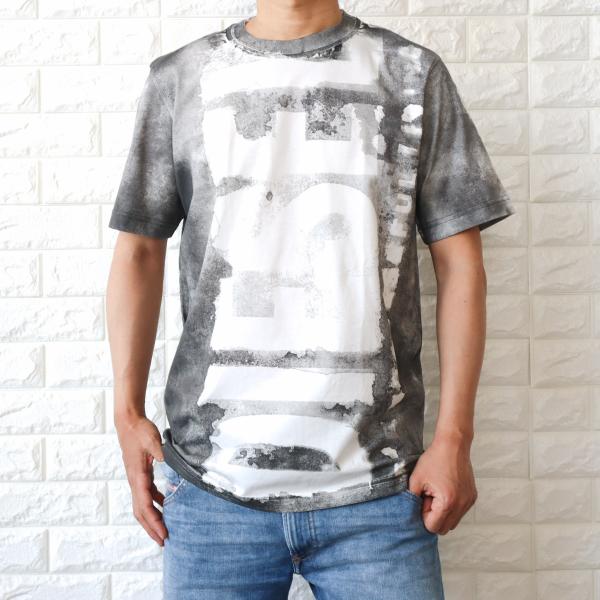 diesel Tシャツ グレー 半袖 ディーゼル meraviglie_di081