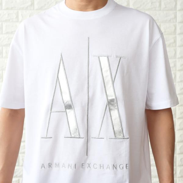 Tシャツ・カットソー ARMANI EXCHANGE Men T-shirt White 8NZT76Z8H4Z 1100 ARMANI EXCHANGE アルマーニ エクスチェンジ Tシャツ メンズ