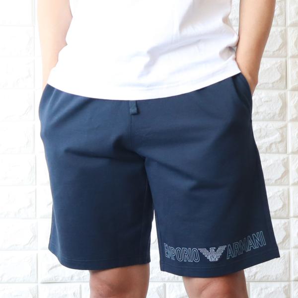 【新品】 EMPORIO ARMANI ／スウェット ショートパンツ L EA7 EMPORIO ARMANI エアセッテ エンポリオアルマーニ