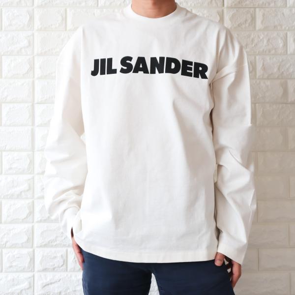 【単品】 JIL SANDER+ ロングスリーブ Tシャツ ホワイト M 単品】 JIL SANDER+ ロングスリーブ Tシャツ ホワイト M 単品