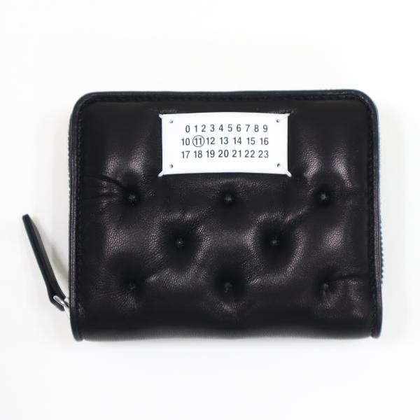 Maison Margiela ブラックミニ財布 Maison Margiela メゾンマルジェラ 財布 二つ折り BI-FOLD