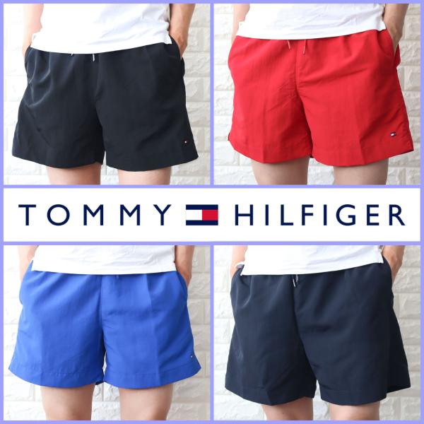 【並行輸入品】ハーフパンツ メンズ ショートパンツ 短パン トミーヒルフィガー ビーチショーツ スポーツ 水陸両用 TOMMYHILFIGER