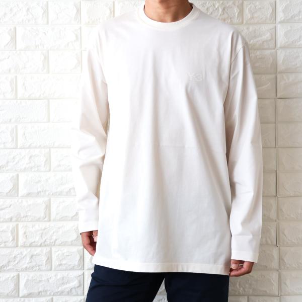 最終価格希少Y-3 マーブル模様 長袖カットソー HIGH TWISTED SHEER