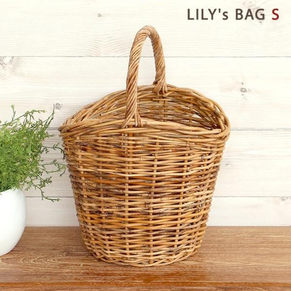 アラログストロールカゴバック アラログ かごバッグ LILY's BAG Sサイズ カゴバッグ ラタン
