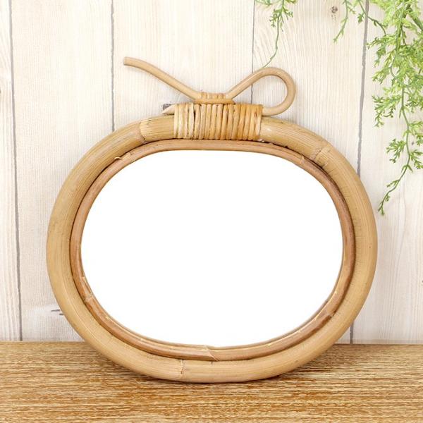 JUGLAS ユグラアップルミラー/Creer ミラー ※鏡 壁掛け ラタン