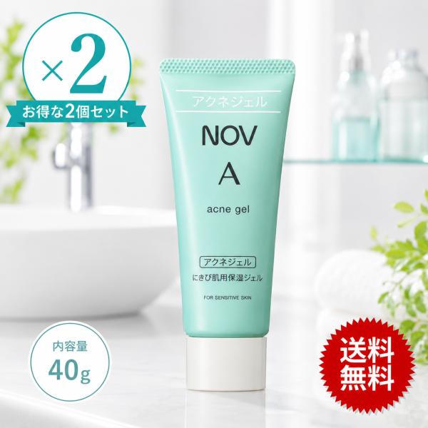【2個セット】 NOV ノブＡアクネジェル 40g 常盤薬品 国内正規品