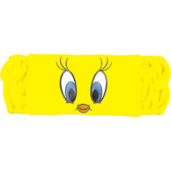 ※ポスト投函でのお届けとなります。※追跡番号付きメール便で発送致します。土日・祝日もお届け致します！●ワーナーブラザーズのアニメ「ルーニー・テューンズ」のキャラクター、トゥイーティーをデザインをした可愛らしいヘアバンド●柔らかく伸縮性があり...