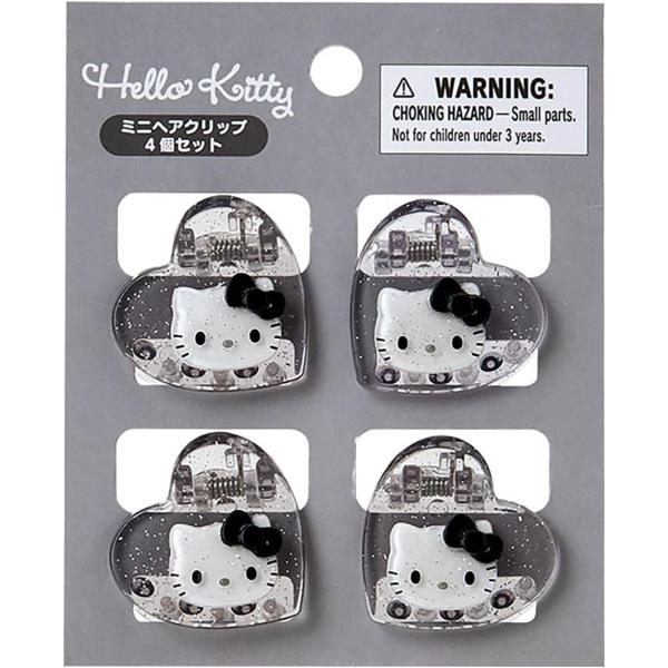 サンリオ SANRIO ミニヘアクリップ 4個セット ハローキティ キティ