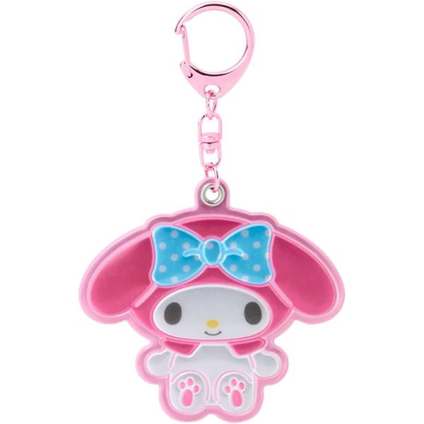 他サイト： サンリオ SANRIO 反射キーホルダー ネームホルダー マイメロディ マイメロちゃん 子供 キッズ セーフティグッズ 184705の商品画像