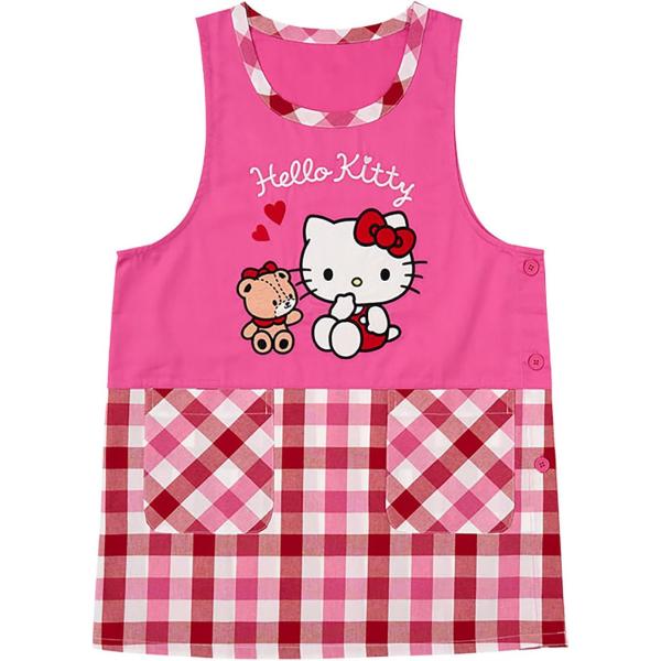 【新品・送料込】エプロン キティ レディ Kitty Rady サンリオ SANRIO ラン型エプロン 大人用 ハローキティ キティちゃん