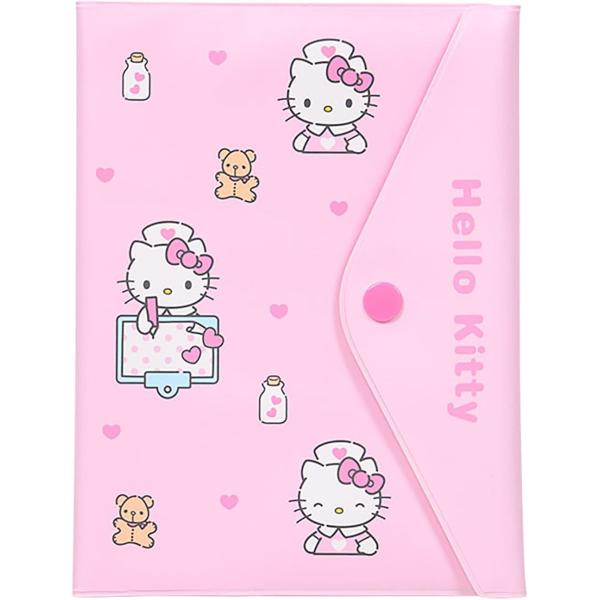 サンリオ SANRIO お薬手帳&診察券ケース ハローキティ キティちゃん 589918 母子手帳入れ カード ポケット