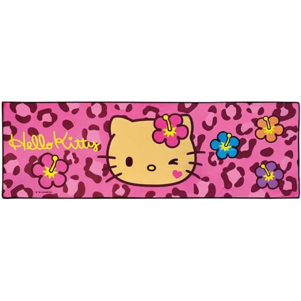 サンリオ SANRIO クールマフラー ハローキティ レオパード タオル 瞬間