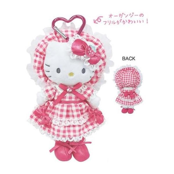 ハローキティ キティちゃん スタイルアップマスコット ロリータ レッド