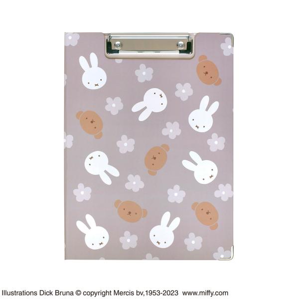 セントレディス ディック・ブルーナ クリップボード miffy ミッフィー＆ボリス グレージュ ST-ZMF0054