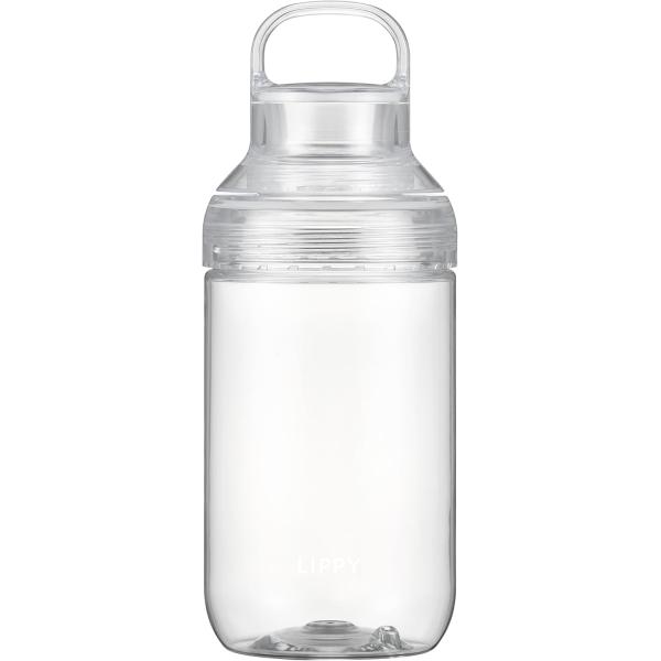 OSK オーエスケー ウォーターボトル クリア 水筒 クリアボトル 常温ボトル  LIPPY 700mL 700ミリリットル 目盛付 LIP BC-700 CLR