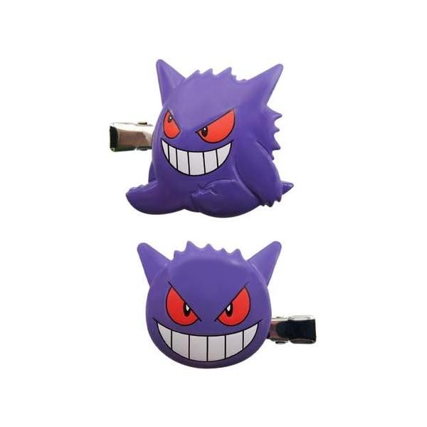前髪クリップ　デコ　ポケモン　ポケットモンスター　ゲンガー Pokemon マリモクラフト ヘアクリップ ゲンガー