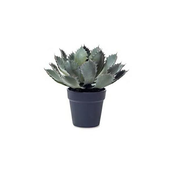 アガベ イミテーション ポット (インテリア 観葉植物 人工植物 おしゃれ イミテーション 鉢付き 造花) 81121